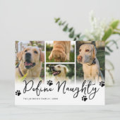 ペットの写真いけなの数々のクリスマス シーズンカード (スタンド正面)