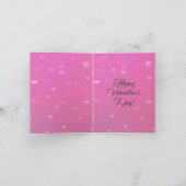 ペットの写真でバレンタインデーの愛を表現しよう カード (内部)