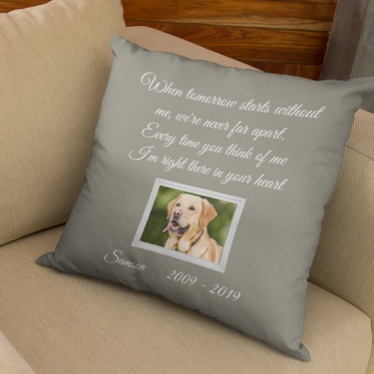 ペットの写真でメモリアルをカスタマイズ 犬 猫の写真 クッション