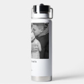 ペットの写真で人生がパーソナライズされた良い ウォーターボトル (背面)