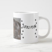 ペットの写真と名前1枚をプリント ジャンボコーヒーマグカップ (右)