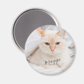 ペットの写真の名前 マグネット (正面/裏面)