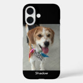 ペットの写真または子供の写真と名前 Case-Mate iPhoneケース (裏面)