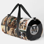 ペットの写真やカスタム写真がプリントされた犬のダッフルバッグ ダッフルバッグ (右コーナー)