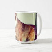 ペットの写真をアップロード コーヒーマグカップ (正面右)