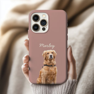 ペットの写真をオリジナルデザインした携帯ケース ペット好きのためのギフト iPhone 15 PROケース