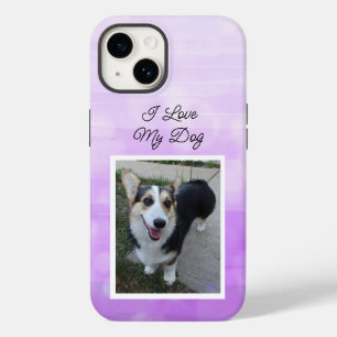 ペットの写真をカスタマイズ 犬が大好き Case-Mate iPhone 14ケース