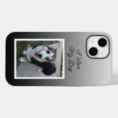 ペットの写真をカスタマイズ 犬が大好き   Case-Mate iPhoneケース (裏面 (横))