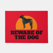 ペットの写真を撮った犬のドアマットに気を付けてください ドアマット (正面)