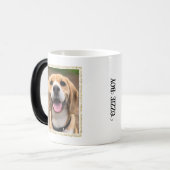 ペットの写真を追加おもしろい モーフィングマグカップ (正面左)