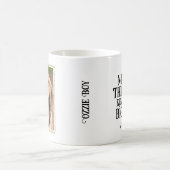 ペットの写真を追加おもしろい モーフィングマグカップ (中央)