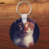 ペットの写真カスタムをアップロード キーホルダー (正面)