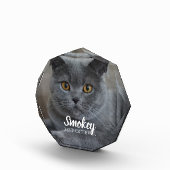 ペットの写真パーソナライズされた フォトブロック (右)