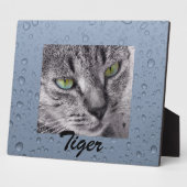 ペットの写真用プラークを作る フォトプラーク (側面)