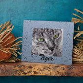 ペットの写真用プラークを作る フォトプラーク (側面)