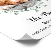 ペットの写真 ウェディング ドリンクバー オーダーメイド ポスター (角)