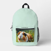 ペットの写真 プリントバックパック (正面)