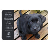 ペットの写真 – 犬の写真 – 猫の写真 – ペットの記念碑 マグネット (横)