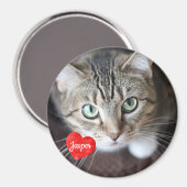 ペットの写真 – 犬 – Cat - Pet Memorial マグネット (正面/裏面)