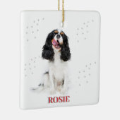 ペットの初めてのクリスマスインフォーエバーホームモダン セラミックオーナメント (右)