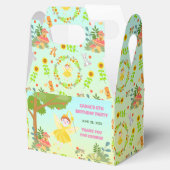 ペットの友人とガーデンフェアリー誕生日パーティー フェイバーボックス (オープン)