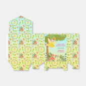 ペットの友人とガーデンフェアリー誕生日パーティー フェイバーボックス (折り畳みなし)