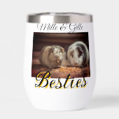 ペットの友人のbesties名前ペットの写真動物の愛を追加 (背面)