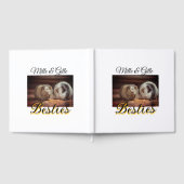 ペットの友人のbesties名前ペットの写真動物の愛を追加 ゲストブック (全面)