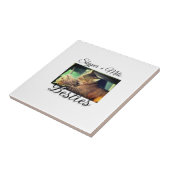 ペットの友人のbesties名前ペットの写真動物の愛を追加 タイル (側面)