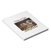 ペットの友人のbesties名前ペットの写真動物の愛を追加 ノートパッド (アングル)