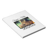 ペットの友人のbesties名前ペットの写真動物の愛を追加 ノートパッド (アングル)