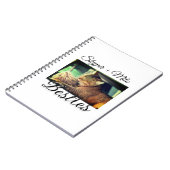 ペットの友人のbesties名前ペットの写真動物の愛を追加 ノートブック (左側)