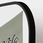 ペットの友人のbesties名前ペットの写真動物の愛を追加 ピックルボールラケット (左詳細)