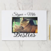 ペットの友人のbesties名前ペットの写真動物の愛を追加 ペーパーパッド (インサイチュ)