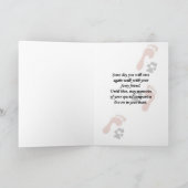 ペットの同情カードフロント1 カード (内部)