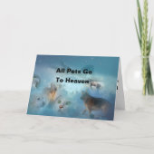 ペットの同情カード カード (正面)