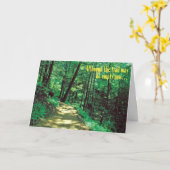 ペットの同情カード – 空のトレイル カード (黄色い花)