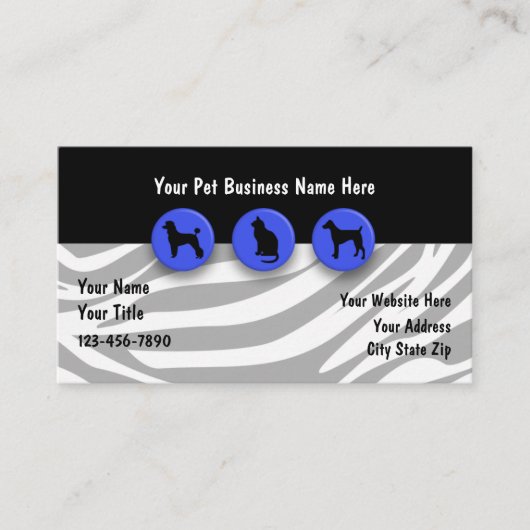 ペットの名刺 名刺 (正面)