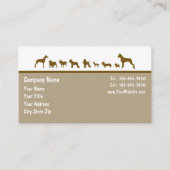 ペットの名刺 名刺 (正面)