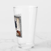 ペットの名前が1枚写真を鳴らす タンブラーグラス (左)