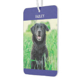 ペットの名前と写真 カーエアーフレッシュナー (左)