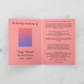 ペットの哀悼 カード (内部)