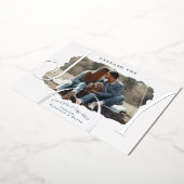 ペットの喜びを解き放つ フォト 箔シーズンカード (回転した状態)