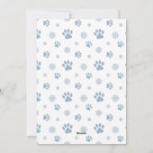 ペットの喜びを解き放て ホリデー カード (裏面)