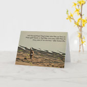 ペットの喪失のカード, 犬の追悼カード カード (黄色い花)