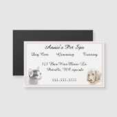 ペットの子猫と子犬 (正面/裏面)