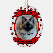 ペットの思い出に永遠に記憶されたオーナメント セラミックオーナメント (右)