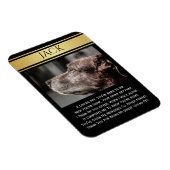 ペットの思い出の中失ったで マグネット (右側)