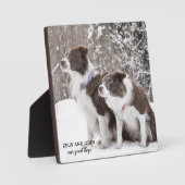 ペットの思い出の写真 フォトプラーク (正面)
