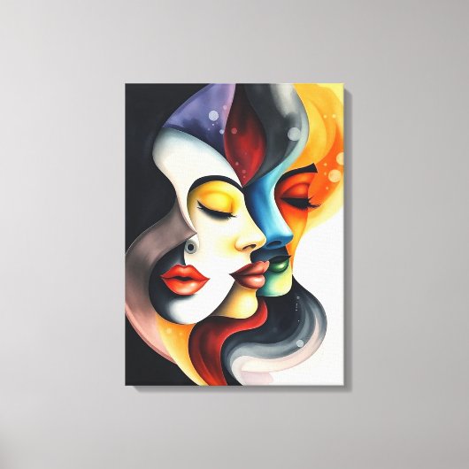 ペットの思い出を永く記憶に留める – オーダーメイドのキャンバス キャンバスプリント (正面)